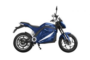 scooter electrique EM4 Daymak bleu