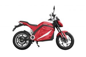 scooter electrique EM4 Daymak rouge